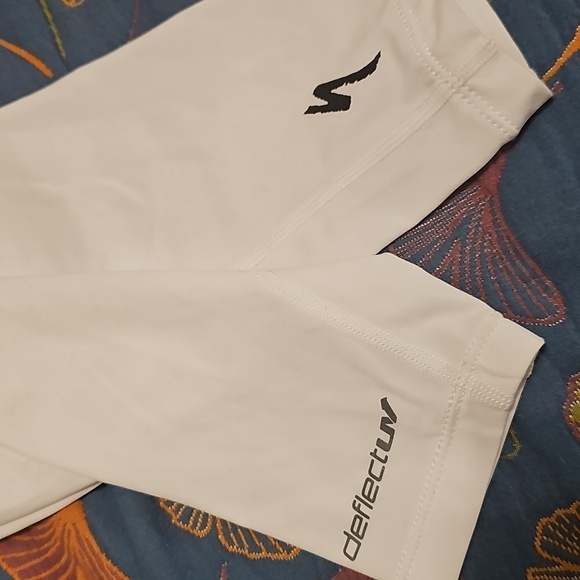 White Specialized Arm Warmers XL - Picture 2 of 4